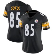 Black Women's Matt Sokol Pittsburgh Steelers Limited Team Color Vapor Untouchable Jersey