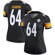 Black Women's Max Scharping Pittsburgh Steelers Legend Jersey