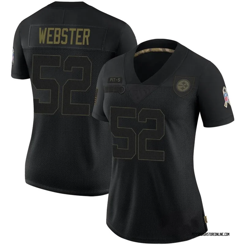 Mike Webster Pittsburgh Steelers Nike Game Retired Player Jersey - Black