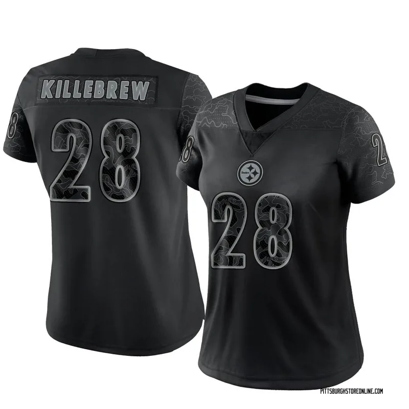 Pittsburgh Steelers #28 Miles Killebrew Game Used Color Rush Jersey vs  Cincinnati Bengals 11.20.22