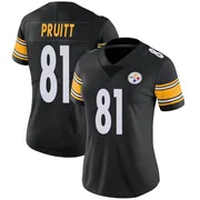 Black Women's MyCole Pruitt Pittsburgh Steelers Limited Team Color Vapor Untouchable Jersey