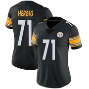 Black Women's Nate Herbig Pittsburgh Steelers Limited Team Color Vapor Untouchable Jersey