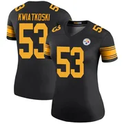 Black Women's Nick Kwiatkoski Pittsburgh Steelers Legend Color Rush Jersey