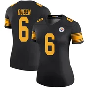 Black Women's Patrick Queen Pittsburgh Steelers Legend Color Rush Jersey