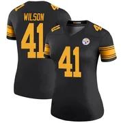 Black Women's Payton Wilson Pittsburgh Steelers Legend Color Rush Jersey