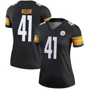 Black Women's Payton Wilson Pittsburgh Steelers Legend Jersey