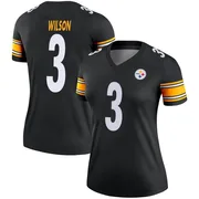 Black Women's Russell Wilson Pittsburgh Steelers Legend Jersey