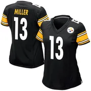 Black Women's Scotty Miller Pittsburgh Steelers Game Team Color Jersey