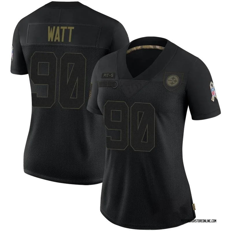 T.J. Watt Pittsburgh Steelers Men's Legend Black Color Rush T-Shirt