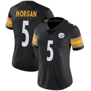 Black Women's Tanner Morgan Pittsburgh Steelers Limited Team Color Vapor Untouchable Jersey