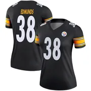 Black Women's Terrell Edmunds Pittsburgh Steelers Legend Jersey