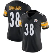 Black Women's Terrell Edmunds Pittsburgh Steelers Limited Team Color Vapor Untouchable Jersey