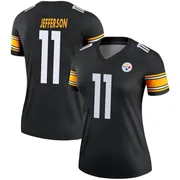 Black Women's Van Jefferson Pittsburgh Steelers Legend Jersey