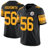 Black Youth Alex Highsmith Pittsburgh Steelers Limited Color Rush Jersey