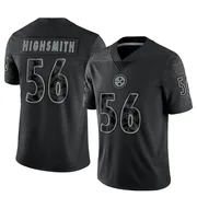 Black Youth Alex Highsmith Pittsburgh Steelers Limited Reflective Jersey