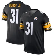 Black Youth Beanie Bishop Jr. Pittsburgh Steelers Legend Jersey