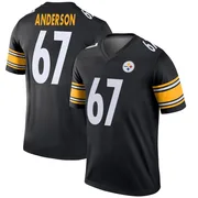 Black Youth Calvin Anderson Pittsburgh Steelers Legend Jersey