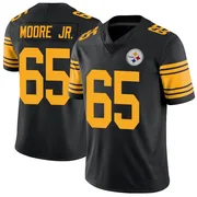 Black Youth Dan Moore Jr. Pittsburgh Steelers Limited Color Rush Jersey