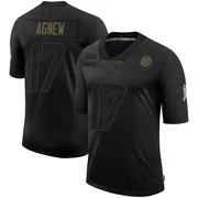 Black Youth Jamal Agnew Pittsburgh Steelers Limited 2020 Salute To Service Jersey