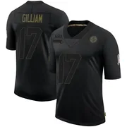 Black Youth Joe Gilliam Pittsburgh Steelers Limited 2020 Salute To Service Jersey