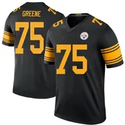 Black Youth Joe Greene Pittsburgh Steelers Legend Color Rush Jersey