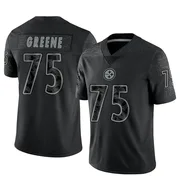 Black Youth Joe Greene Pittsburgh Steelers Limited Reflective Jersey