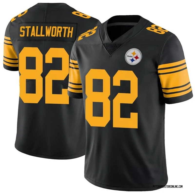 Black Youth John Stallworth Pittsburgh Steelers Limited Color Rush Jersey