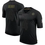 Black Youth Jordan Berry Pittsburgh Steelers Limited 2020 Salute To Service Jersey