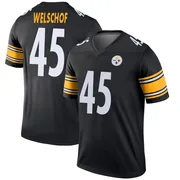 Black Youth Julius Welschof Pittsburgh Steelers Legend Jersey