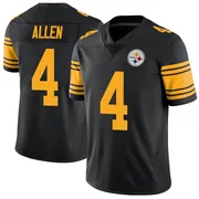 Black Youth Kyle Allen Pittsburgh Steelers Limited Color Rush Jersey