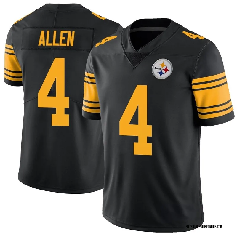 Black Youth Kyle Allen Pittsburgh Steelers Limited Color Rush Jersey