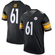 Black Youth Logan Lee Pittsburgh Steelers Legend Jersey