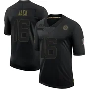 Black Youth Myles Jack Pittsburgh Steelers Limited 2020 Salute To Service Jersey