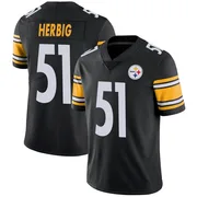 Black Youth Nick Herbig Pittsburgh Steelers Limited Team Color Vapor Untouchable Jersey