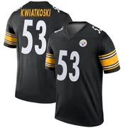 Black Youth Nick Kwiatkoski Pittsburgh Steelers Legend Jersey