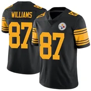 Black Youth Rodney Williams Pittsburgh Steelers Limited Color Rush Jersey