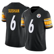 Black Youth Shaun Suisham Pittsburgh Steelers Limited Vapor F.U.S.E. Jersey