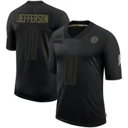 Black Youth Van Jefferson Pittsburgh Steelers Limited 2020 Salute To Service Jersey