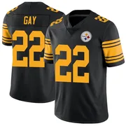 Black Youth William Gay Pittsburgh Steelers Limited Color Rush Jersey