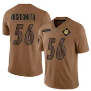 Brown Men's Alex Highsmith Pittsburgh Steelers Limited 2023 Salute To Service Jersey