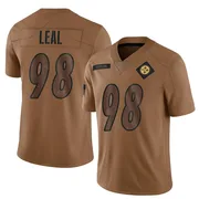 Brown Men's DeMarvin Leal Pittsburgh Steelers Limited 2023 Salute To Service Jersey