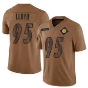 Brown Men's Greg Lloyd Pittsburgh Steelers Limited 2023 Salute To Service Jersey