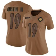 Brown Women's Calvin Austin III Pittsburgh Steelers Limited 2023 Salute To Service Jersey