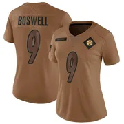 Brown Women's Chris Boswell Pittsburgh Steelers Limited 2023 Salute To Service Jersey