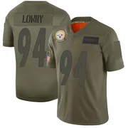 Camo Youth Dean Lowry Pittsburgh Steelers Limited 2019 Salute to Service Jersey