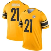 Gold Men's C.J. Henderson Pittsburgh Steelers Legend Inverted Jersey