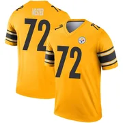 Gold Men's Doug Nester Pittsburgh Steelers Legend Inverted Jersey