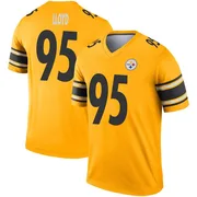 Gold Men's Greg Lloyd Pittsburgh Steelers Legend Inverted Jersey