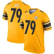 Gold Men's Jacob Slade Pittsburgh Steelers Legend Inverted Jersey