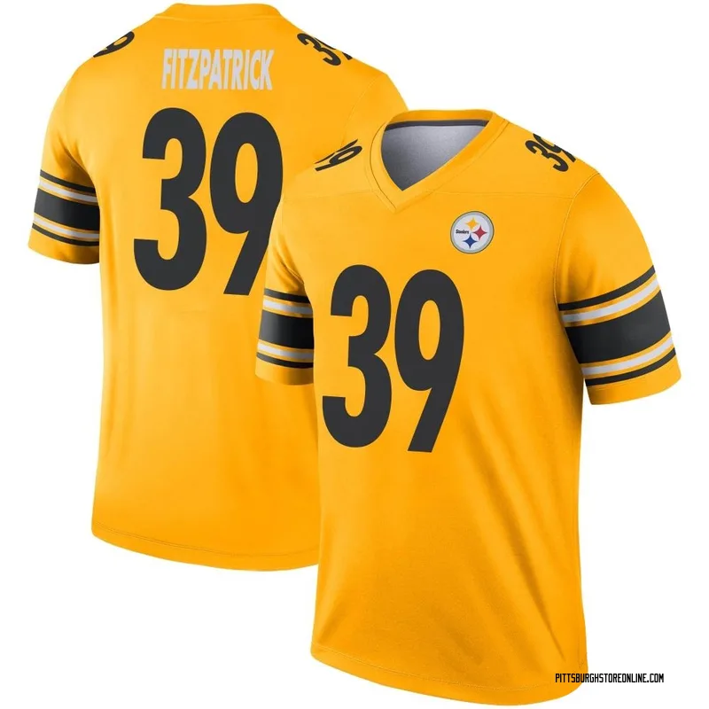 \ud83d\udd25\ud83d\udd25\ud83d\udd25Ship From USA!! PITTSBURGH STEELERS 39# MINKAH FITZPATRICK STITCHED  JERSEY \u2013 ASA College: Florida